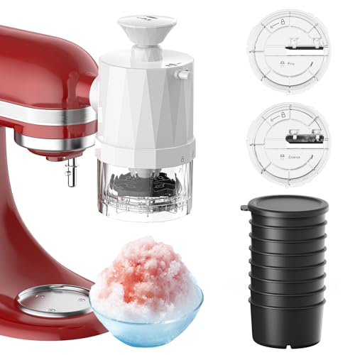 GVODE Shaved Ice Attachment for KitchenAid Stand Mixer, Snow Cone