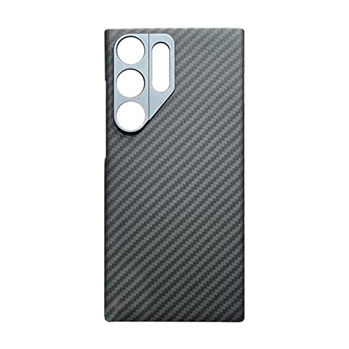 Coque fibre de carbone Samsung S23 Ultra protection militaire Kevlar léger
