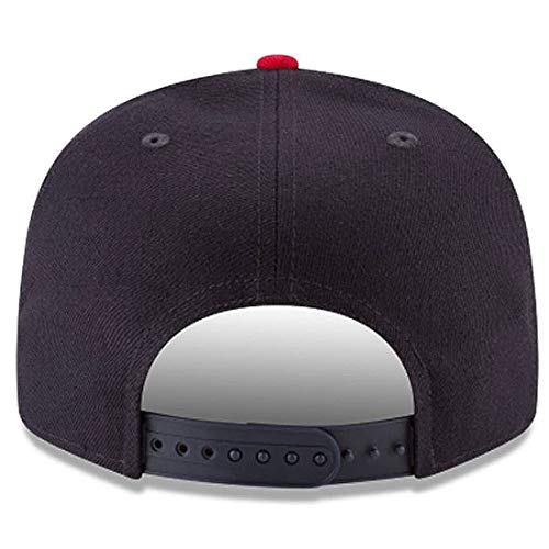 New Era 9Fifty MLB Atlanta Braves Basic Navy/Red Snapback Hat miniatura 5