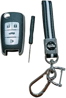 Leather Car Key Cover Protective TPU Case Fits Opel stra