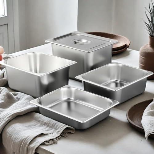 IWEJ �X�e�����X�o�b�g 1MM�� SUS304 �[�^�p�^ �V�[�t�[�h�g���C �Ɩ��p (1/3����32×��17×����6.5cm) [���s�A���i]