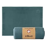Manduka eQua - Toalla de Mano para Yoga, Microfibra de Secado rápido, Ligera,...