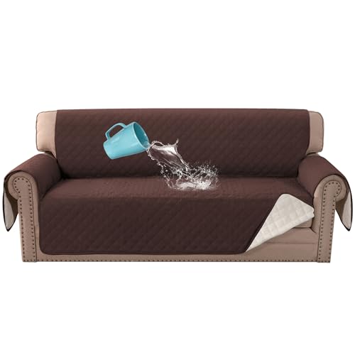 Waterproof 3-Cushion Sofa Cover for Pets & Kids