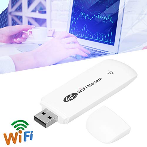 Dongle de Modem WiFi, 4G LTE TDD FDD GSM Mini Routeur sans Fil WiFi de Voiture avec Emplacement pour Carte SIM Dongle 4G équipé d'une Interface USB pour Voiture ou Bus