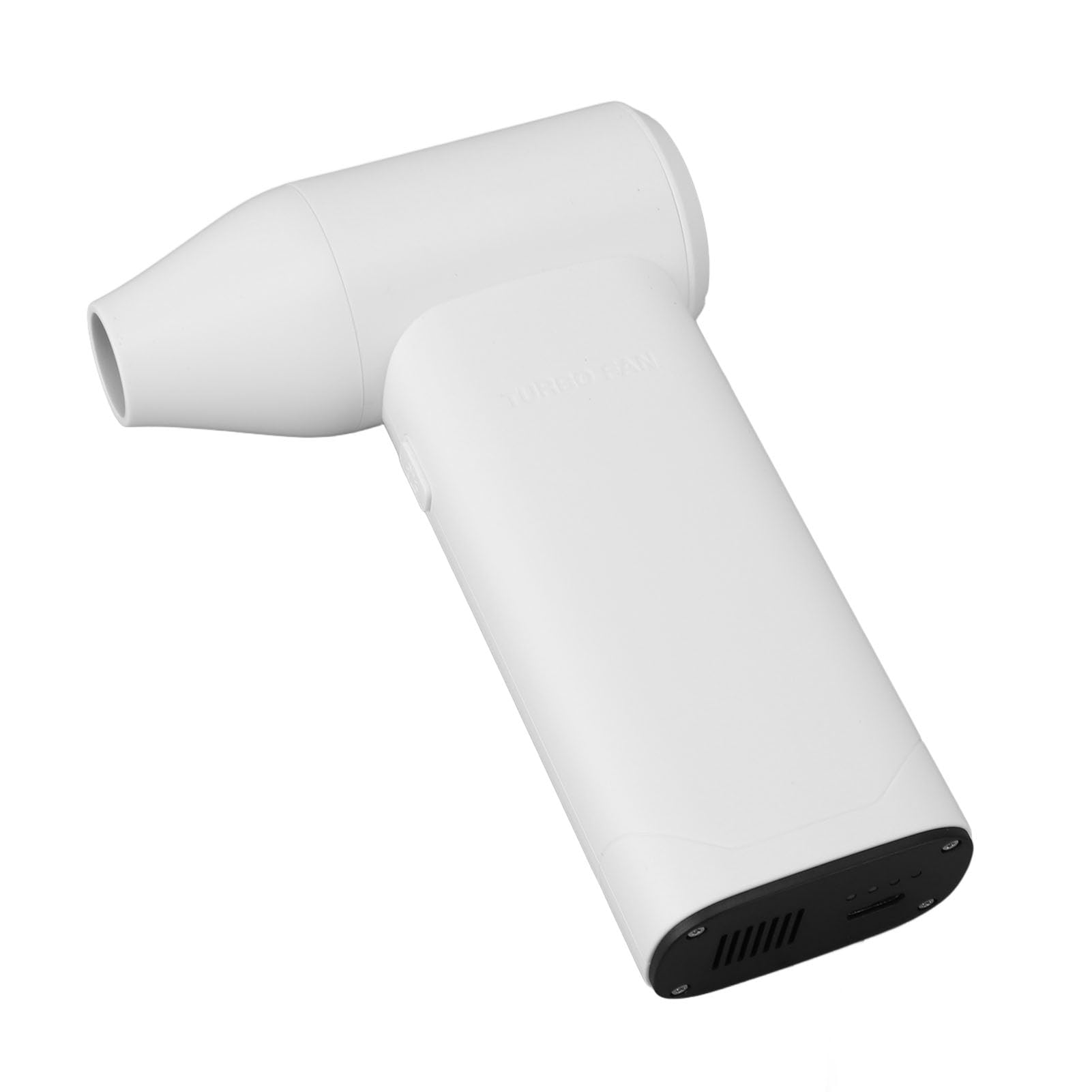 Plumero de Aire Eléctrico, Soplador Ajustable de 3 Engranajes de 130000 RPM con Boquilla Magnética para Limpieza del Hogar del Coche del Teclado de la Computadora (WHITE)