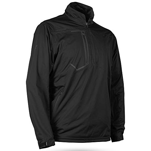 Sun Mountain 2020 Rainflex Golf Long-Sleeve Pullover (Black, XL)