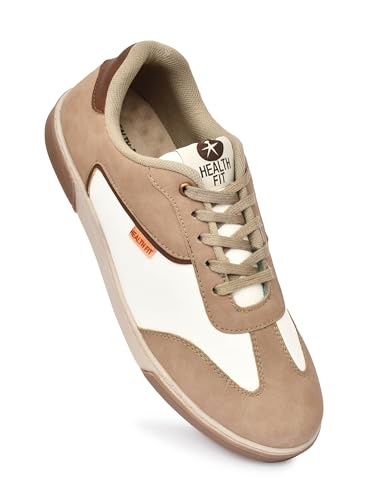 Image of HEALTH FIT Softest Cushioned Sneakers Supreme Comfort Fashion Sneakers for Men's Low Top Sneakers Sophisticated Style Versatile Design 149