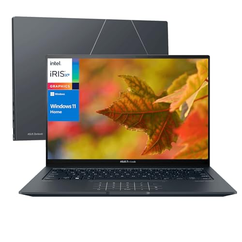 ASUS 2023 Zenbook 14X Laptop, 14.5' 2.8K OLED Touch Display, CPU i5-13500H(12-core), 8GB RAM, 512GB PCIe SSD, Intel Iris Xe Graphics, WiFi & Bluetooth, Backlit Keyboard, Windows 11 Home