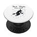 Divertenti streghe costume di Halloween spesse cosce streghe vibrazioni PopSockets PopGrip Intercambiabile