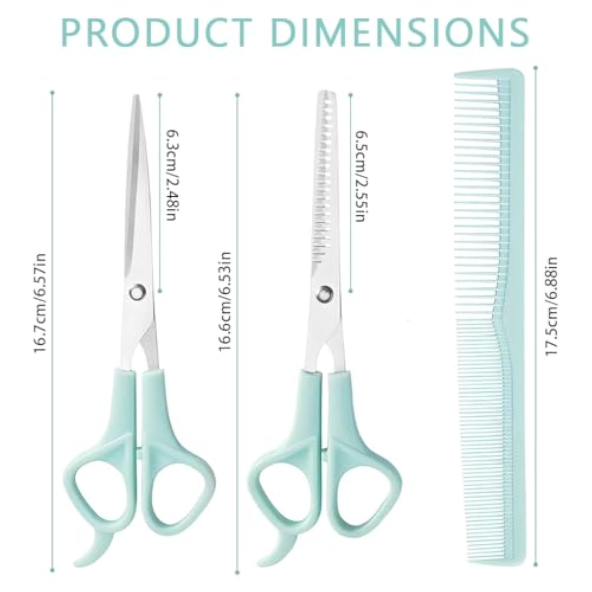 Stainless Steel Hair Cutting Scissor Kit