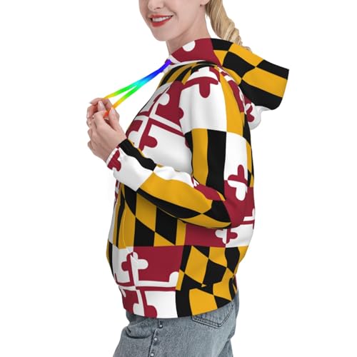 Sweat à capuche Maryland femme pour ne plus avoir froid cet hiver au quotidien