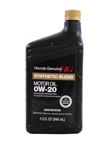 MIL Comes On with DTCs P0301 thru P0304 - 2008-2012 Honda Accord 30 Genuine Honda Parts 08798-9036 0W-20 Blended Synthetic Motor Oil - 1 Quart