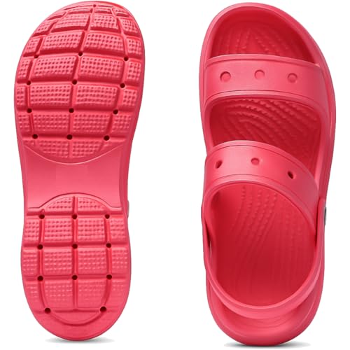 Sabots pour femme avec double sangle et sandales légères à enfiler