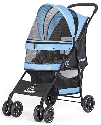 ROODO 4 Wheel Pet Stroller