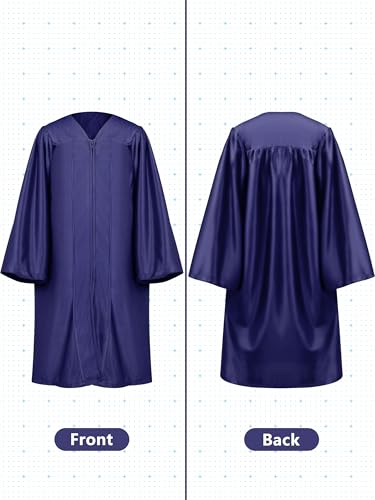 QZYL Preschool Graduation Cap and Gown Set, Unisex Kindergarten Graduation Outfit with Stole 2026 Tassel and Certificate — view 4