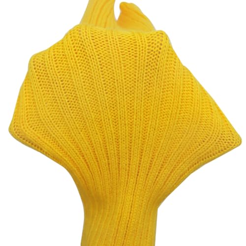 Image of FZBNSRKO Women Girls 80s Knit Leg Warmers Ribbed Long Leg Warmers for Party Sports Accessories