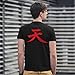 TheShirtDudes Akuma Street Fighter - Adult T-Shirt for Cosplay (Back Side) (Medium) Black