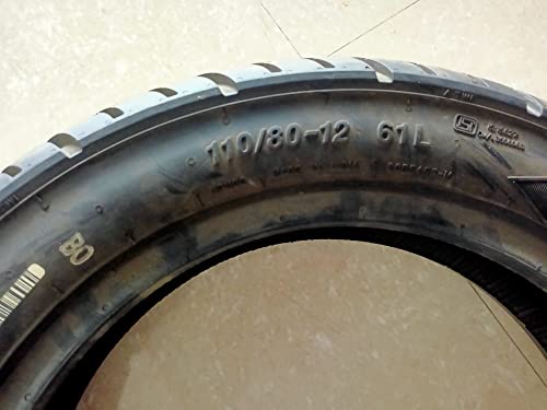 Image of MRF Zapper-N 110 /80% /12 61L Tubeless Tyre