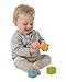 Sophie la girafe So'Pure Cubes & Balls | 4 Light & Colorful Balls | Easy to Grasp | Designed with Natural Rubber to Soothe & Awaken All 5 Senses