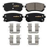 Goodyear Brakes GYD1157 Premium Ceramic Automotive Rear Disc Brake Pads Set Vehicle Replacement Part...