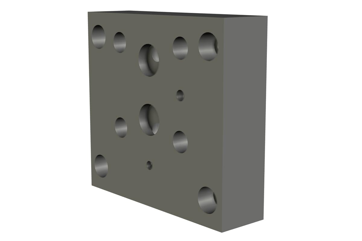 Hydraulik Ventilblock EP 1008 (pod AGAM 20) | Hydraulik-Anschlussblock