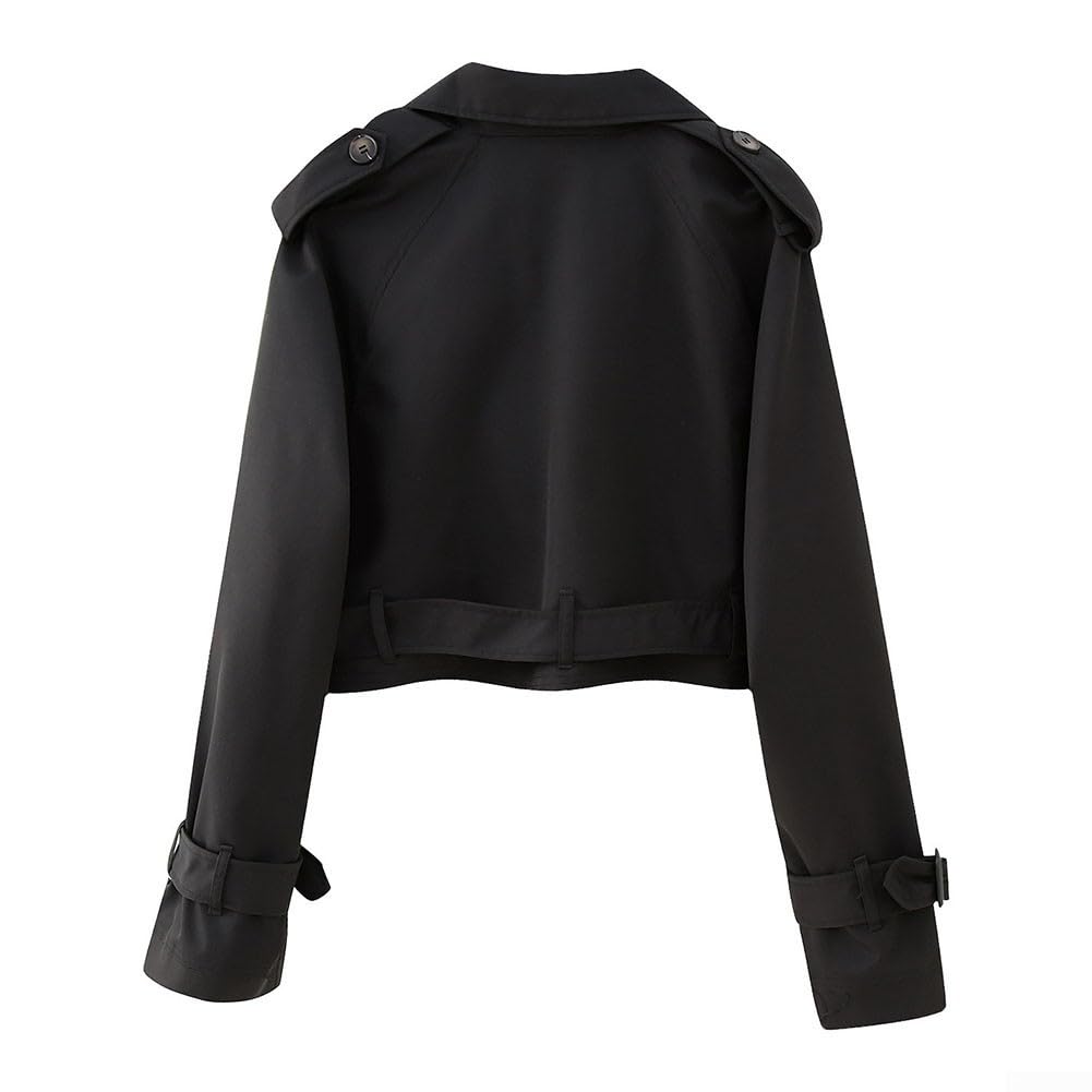 lange oversized jas van een wolmix - Zwart | NL