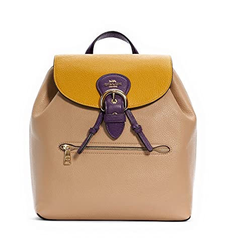COACH Womens Kleo Backpack (IM/Taupe Multi)