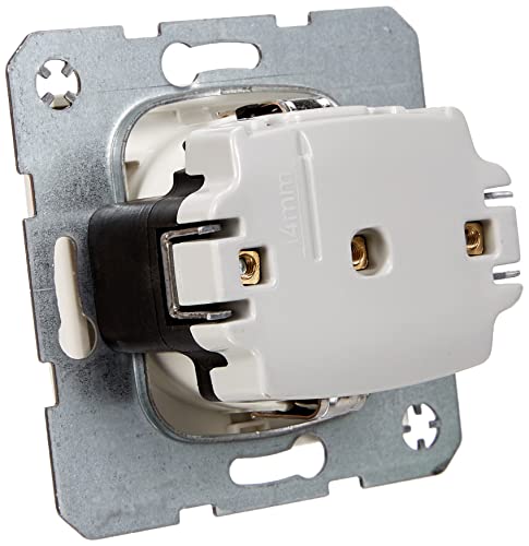 Berker SCHUKO-Steckdose pws/gl 47518989 mit Klappdecke B.1;B.3;B.7;S.1 Steckdose 4011334280774