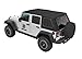 Bestop 5486317 Trektop Pro for Jeep Wrangler JK 4-Door in Black Twill