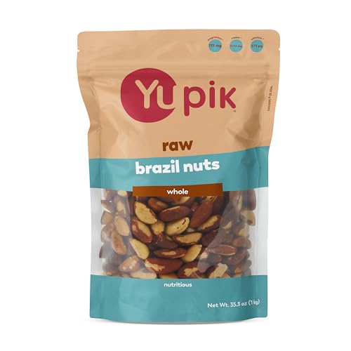 Yupik Raw Brazil Nuts, 2.2 lb (35.2 oz), Gluten-Free, Kosher, She...