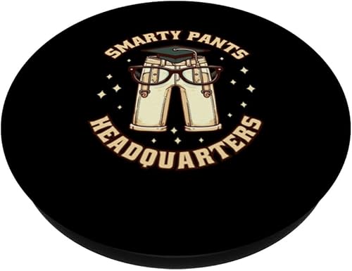 Miniatura 2 de Smarty Pant Headquarters Leader School PopSockets Standard PopGrip