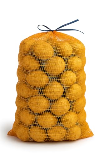 Foto von 100 Raschelsäcke Obstsäcke Gemüsesäcke Kartoffelsäcke Sack Säcke Zugband 5kg 30x50cm von rg-vertrieb
