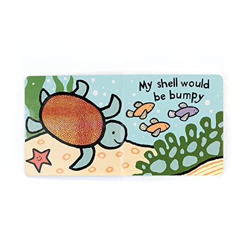Image of Jellycat If I were a Turtle: A Touch and Feel Board Book Children's Book - Baby Gift