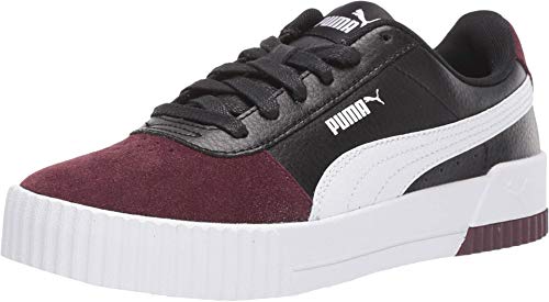 Image of Puma Carina 2.0 Synthetic Leather Lace Up Women's Sneakers