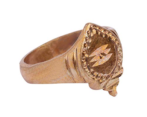 Unisex Copper, Brass, Lead, Iron and Zinc Murugan Vel Panchaloha Ring