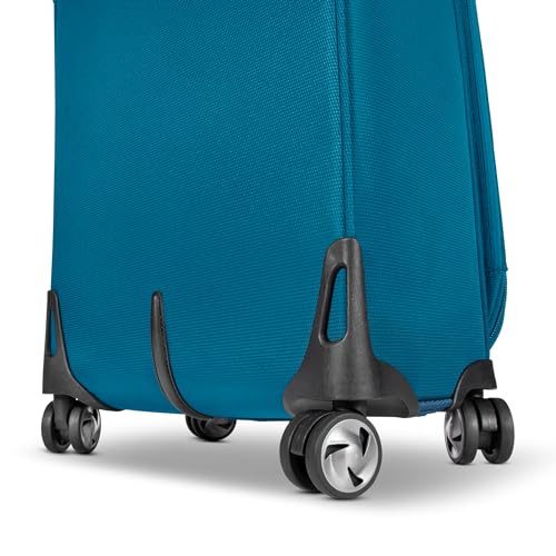 Ricardo Beverly Hills Seahaven 2.0 Softside Expandable Luggage, Quiet Any-Direction Wheels and Exclusive Packing Cube, Travel with Style and Organization, Midnight, Medium Check-In 25-Inch - Thumbnail 5