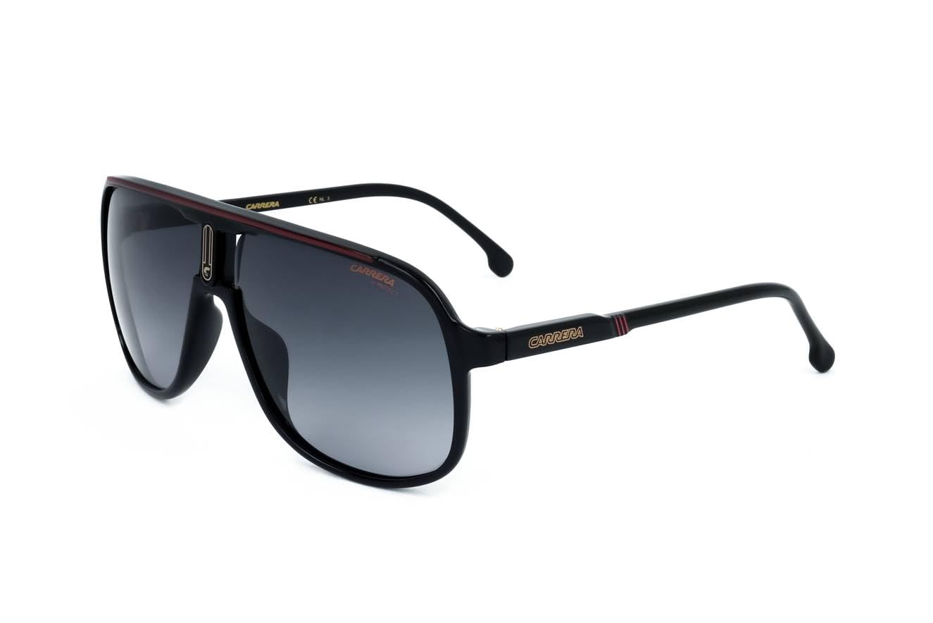 Carrera Men's Black/Red 1047/S Sunglasses