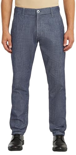 Chino G-Star Raw fuselé bleu 32W 36L coupe parfaite