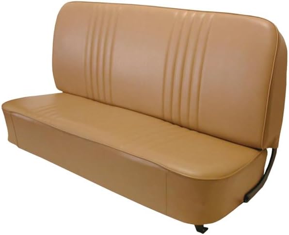 Brothers Trucks UPH5500SADDLE Original Style Seat - All Vinyl - Pleated - Saddle