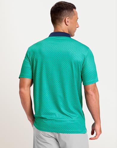 Image of Men's Golf Polo Shirts Dry Fit Performance Moisture Wicking Casual Print Golf Shirts for Men Breathable