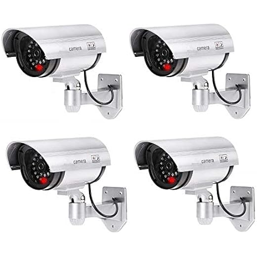 Fake Dummy Security Camera Pack of 4