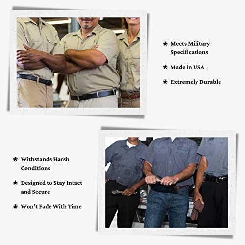 Buttonmode Industrial Shirt Buttons (Fits Carhartt, Dickies, Red Kap Work Shirts) Class A, B, C, Workshop Commercial Industrial Strength Buttons Measuring 13Mm (1/2 In), Green Dark Hunter, 22-Buttons #TOP5