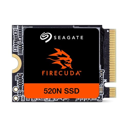 Seagate FireCuda 520N 2048GB NVMe Gaming SSD, M.2 2230-S2,PCIe G4 x4, Data Rescue Service, (ZP2048GV3A002)
