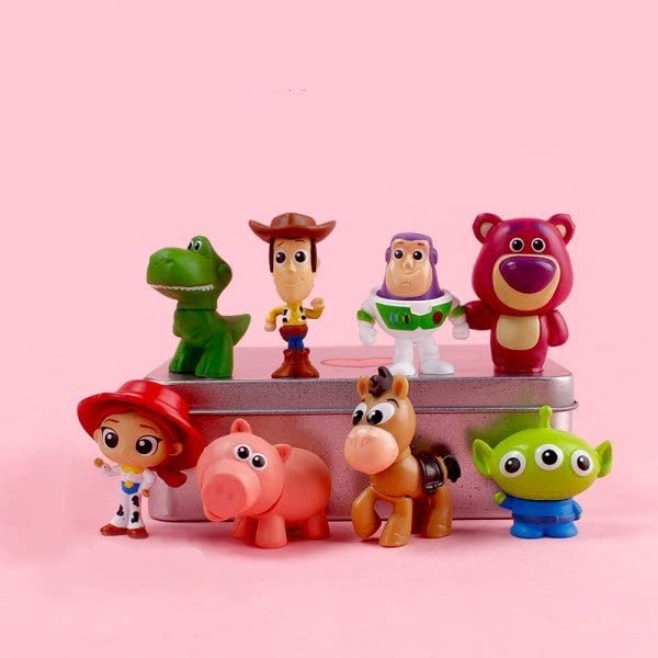 BOENJOY Gifts - Toy Story Action Figure Set of 8 Toy for Car Dashboard, Decoration, Cake Topper, Office Desk & Study Table| Size 5.5 (B0BJ13L7C1) Amazon Price History, Amazon Price Tracker