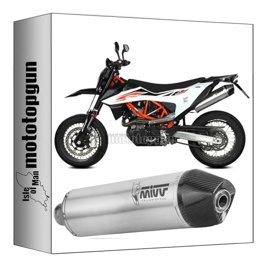 Pot echappement racing Mivv nocat acier libère la puissance de votre KTM 690 SMC R