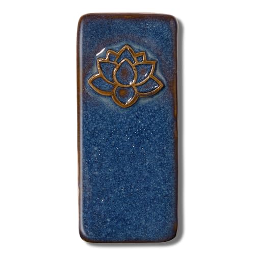 image for Speedball Mid-Fire Glaze, Variegated Lapis, 16 Ounce Jar for Pottery a