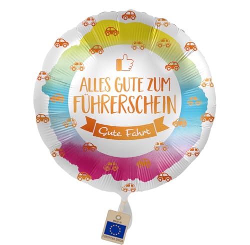 Folienballon Führerschein bestanden – „Alles Gute zum Führerschein“