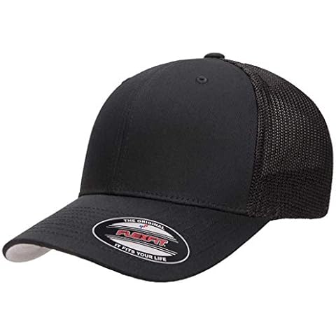 Flexfit Men's 110 Classic Snapback Baseball Cap, Heather, One Size Cover