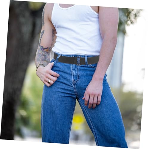 Invisible Elastic Waist Belt for Jeans Stretchy Belt for Men Women No Buckle Design Comfortable Lightweight for Everyday Wear for Outdoor Activities4