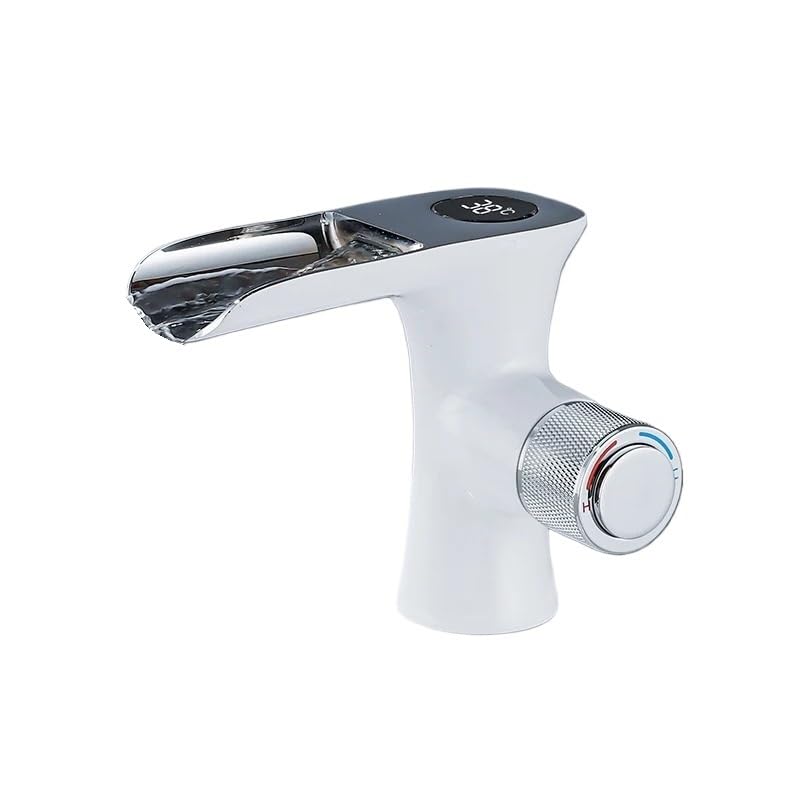 Robinet de lavabo numérique VELORE pour une salle de bain moderne et zen